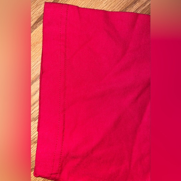 NWT Vintage Eddie Bauer Short Sleeve Basic Crew Tee Size Men’s Large Crimson Red - Picture 4 of 7